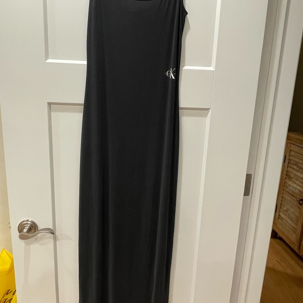 Calvin Klein Black Maxi Dress